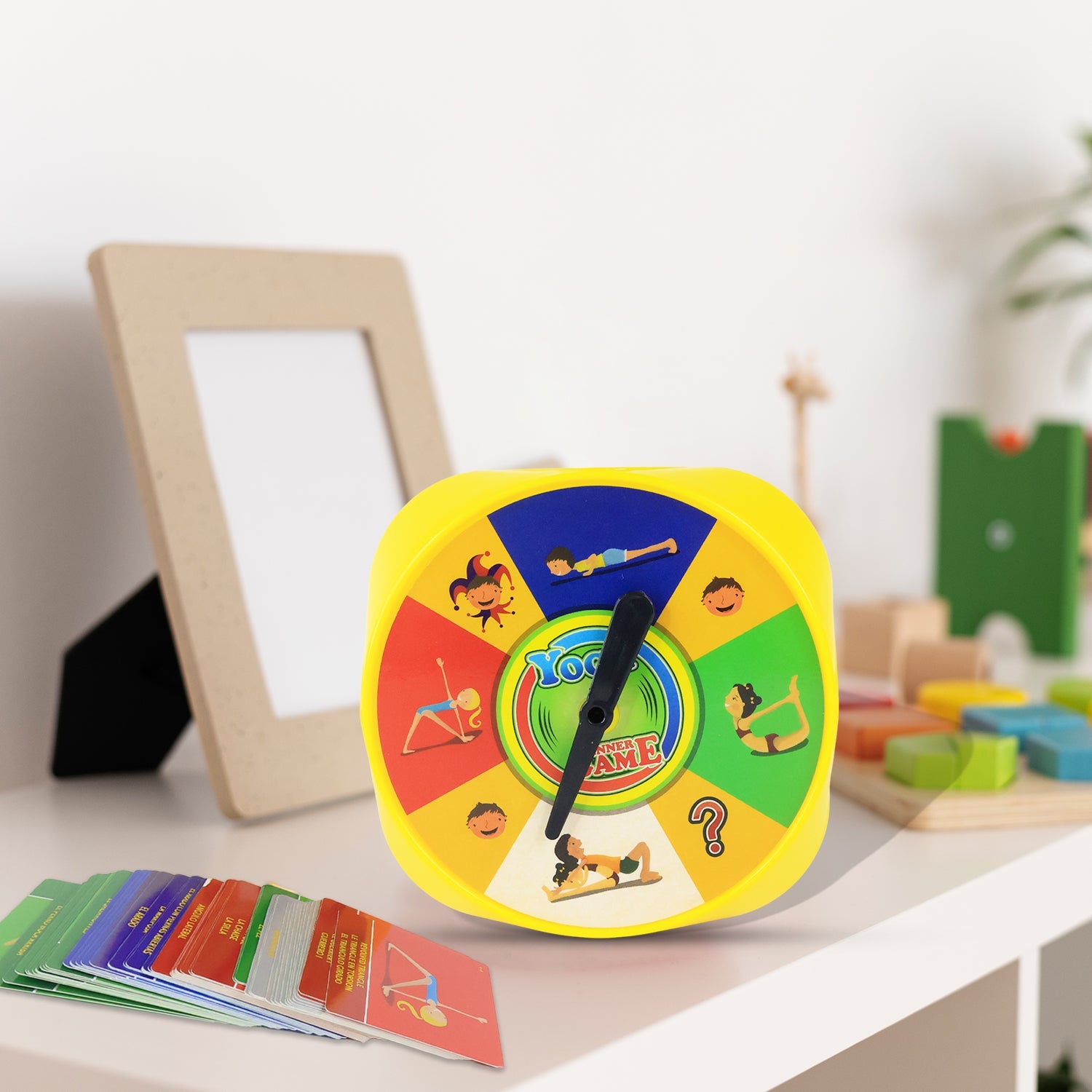 Family Yoga Spinner Game Family Yoga Spinner Game